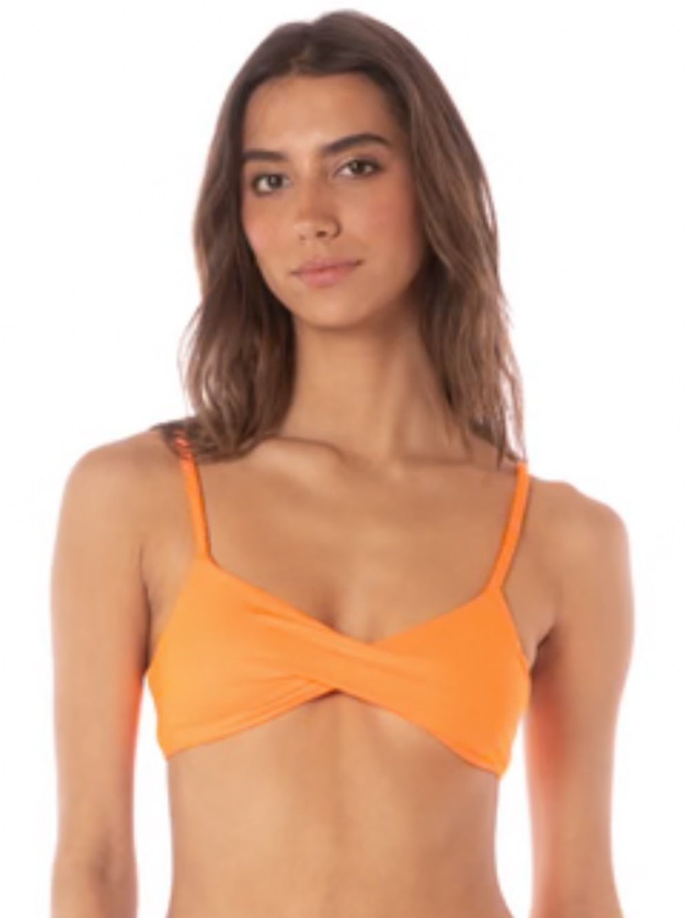 Maaji Tangerine Dream Temis Classic Bralette Bikini Top XL NWT